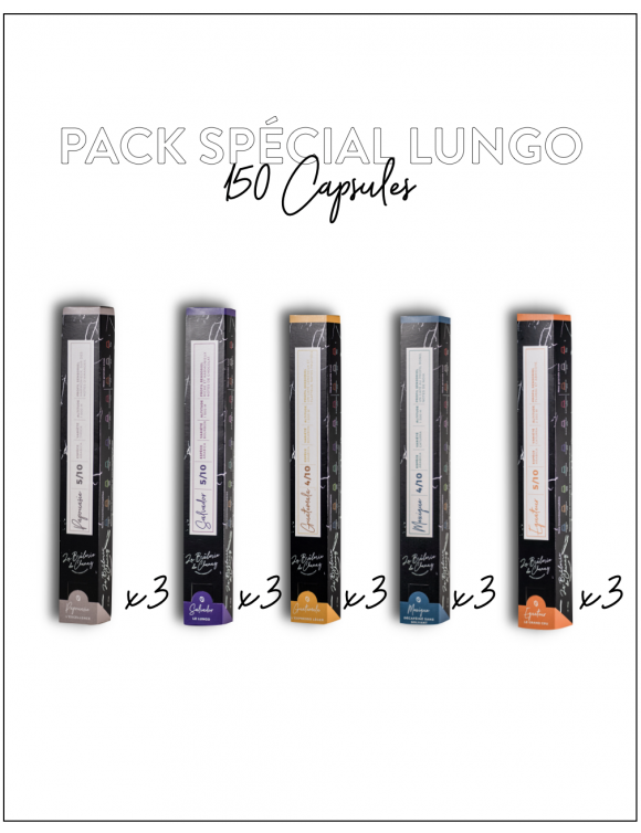 Pack découverte Capsules Compatible Nespresso